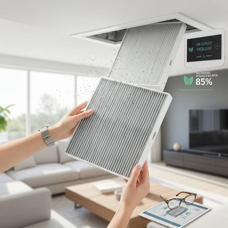 Featured image for MERV 13 Filters Cut Spring Allergens by 85%