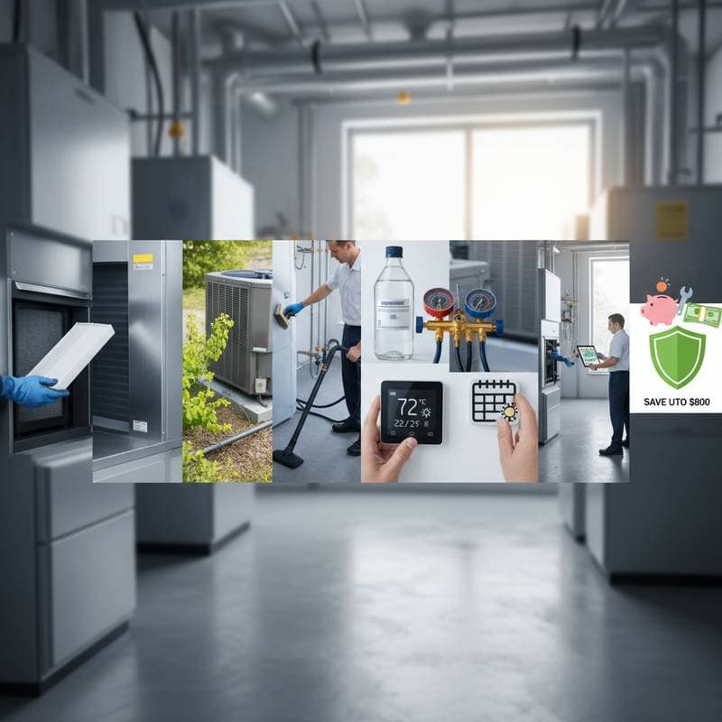 Featured image for 7 Spring HVAC Steps That Prevent $800 Summer Repairs