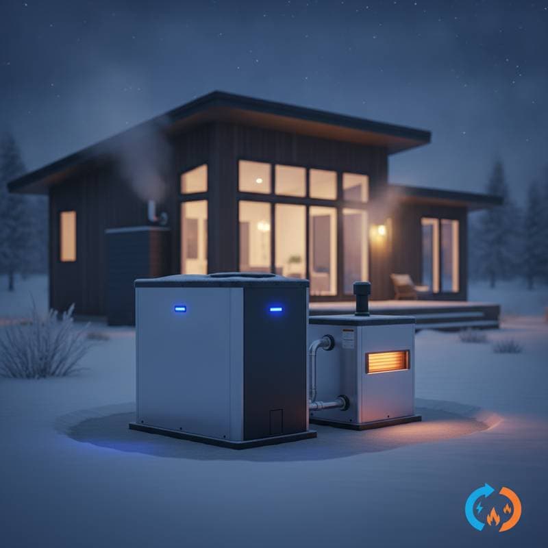 Featured image for Why Dual-Fuel Heat Pumps Win in Cold Climates