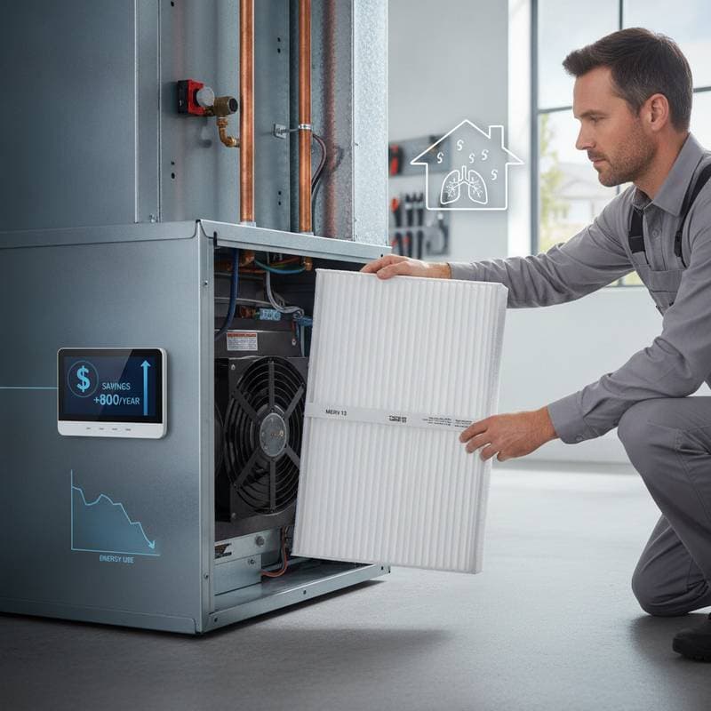 Featured image for MERV 13 Filters Cut HVAC Costs by $800 Yearly